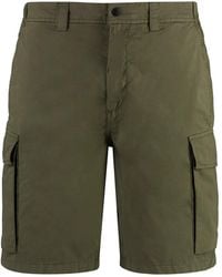 Woolrich - Cotton Bermuda Shorts - Lyst