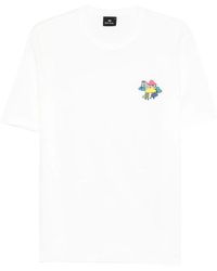 Paul Smith - Ps Paul Smith Zebra Organic Cotton T-Shirt - Lyst