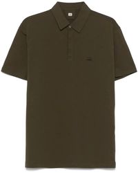 C.P. Company - C.P.Company Logo Patch Polo Shirt - Lyst