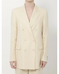 Tagliatore - Double-Breasted Linen J-Jasmin Jacket - Lyst