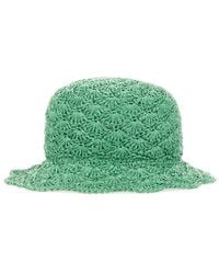 Red(V) - Raffia Bucket Hat - Lyst