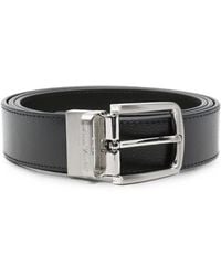 Emporio Armani - Leather Belt - Lyst