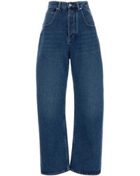 Bottega Veneta - Denim Wide-Leg Jeans - Lyst