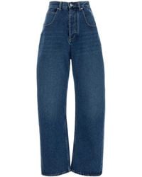 Bottega Veneta - Denim Wide-Leg Jeans - Lyst
