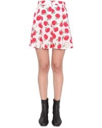 Moschino - Cotton Poplin Shorts - Lyst