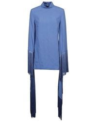 ‎Taller Marmo - Mini Del Mar Fringed Mini Dress - Lyst