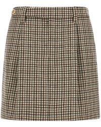 Brunello Cucinelli - Virgin Wool Skirt - Lyst