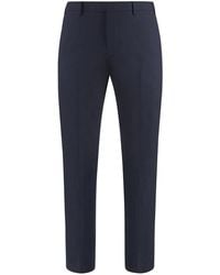 PT01 - Dieci Stretch Wool Trousers - Lyst