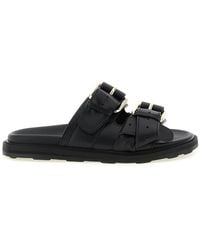 Moschino - Double Strap Sandals - Lyst