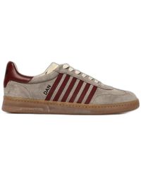 DSquared² - Calf Leather Goat Leather Boxer Sneakers - Lyst