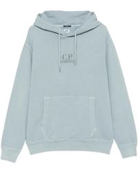 C.P. Company - C.P.Company Sweat Hooded Cotton Sweatshirt - Lyst
