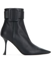 Roger Vivier - Viv Ville Booties 85 - Lyst
