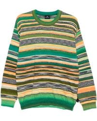 Paul Smith - Striped Cotton Sweater - Lyst