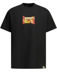 Carhartt - Short Sleeves Road Side Snack T-Shirt Organic Cotton Single Jersey - Lyst