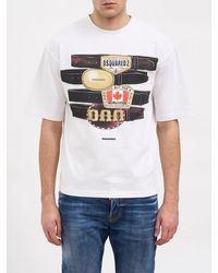 DSquared² - Iconique Loose Fit T-Shirt - Lyst