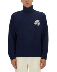 Maison Kitsuné - Maison Kitsuné Fox Head Jersey - Lyst