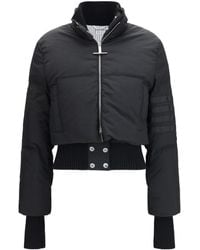 Thom Browne - Short Padded Jacket With Front Zip - Lyst