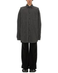 Balenciaga - Oversized Fit Cotton Shirt For - Lyst