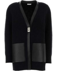 Ferragamo - Salvatore Wool Cardigan - Lyst