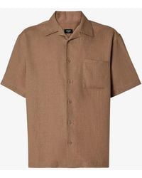 Fendi - Bowling Collar And Short Sleeves Shirt - Lyst