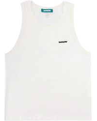 Barrow - Tank Top Con Logo - Lyst