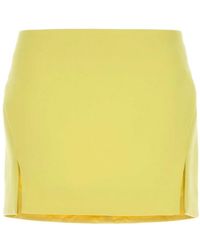 Givenchy - Stretch Crepe Mini Skirt - Lyst