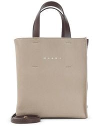 Marni - Moon Stone And Burgundy Bag - Lyst