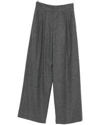 Susanne Bommer - Cotton Blend Trousers - Lyst