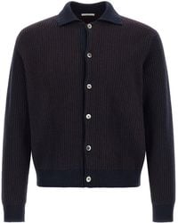 Oliver Lattughi - Color-Block Cardigan - Lyst