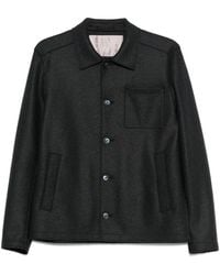Herno - Virgin Wool Camicia - Lyst