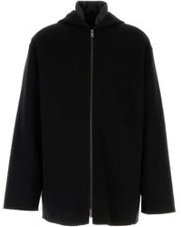 Prada - Black Silk Padded Jacket - Lyst
