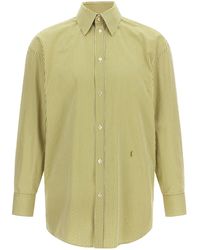 Saint Laurent - Striped Shirt - Lyst