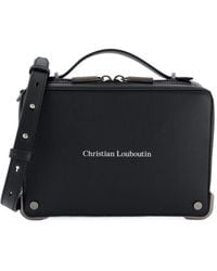 Christian Louboutin - Small Leather Briefcase - Lyst