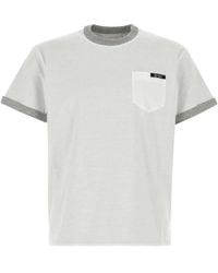 Prada - Reversible Cotton T-Shirt - Lyst