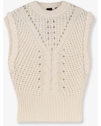 BOSS - Fastina Wool And Alpaca Blend Vest - Lyst