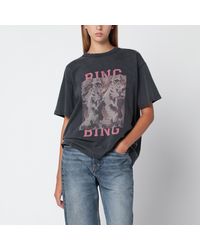 Anine Bing - Washed Cade Cotton T-Shirt - Lyst