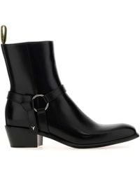 Fendi - Leather Ankle Boots - Lyst