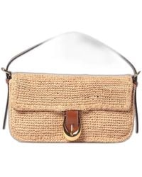 STAUD - Natural Shoulder Bag - Lyst