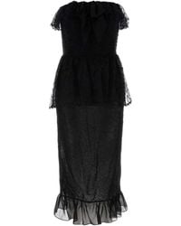 Alessandra Rich - Lace Dress - Lyst