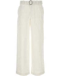 Jil Sander - Cotton Wide-Leg Pant - Lyst