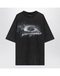 Balenciaga - Washed Crayon Logo Fit T-Shirt - Lyst