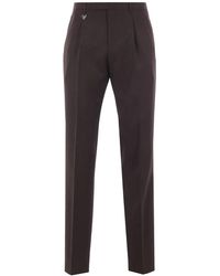 Prada - Cotton Pants - Lyst