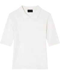 Emporio Armani - Short Sleeve Polo Neck - Lyst