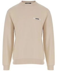 Jacquemus - Minimalist Crew Neck Sweatshirt - Lyst