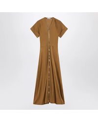 Lemaire - Cinnamon- Zip-Up Dress - Lyst