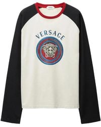 Versace - Regular-Fit Cotton Jersey T-Shirt With Print - Lyst