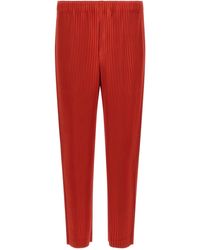 Homme Plissé Issey Miyake - 'Monthly Colors: September' Pants - Lyst