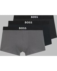 BOSS - 3-Pack Boxer Con Logo - Lyst