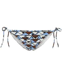 Prada - Stretch Nylon Bikini Bottom - Lyst