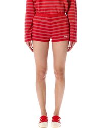 Sporty & Rich - Sporty & Rich Sporty & Rich Signature Logo Shorts - Lyst